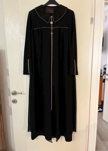 Kadın Siyah ferace - Görsel 8