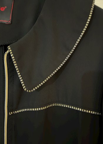 Kadın Siyah ferace - Görsel 6