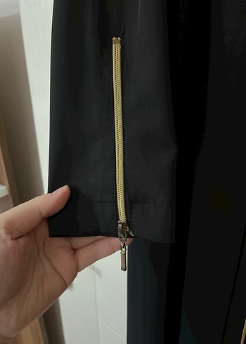 Kadın Siyah ferace - Görsel 7