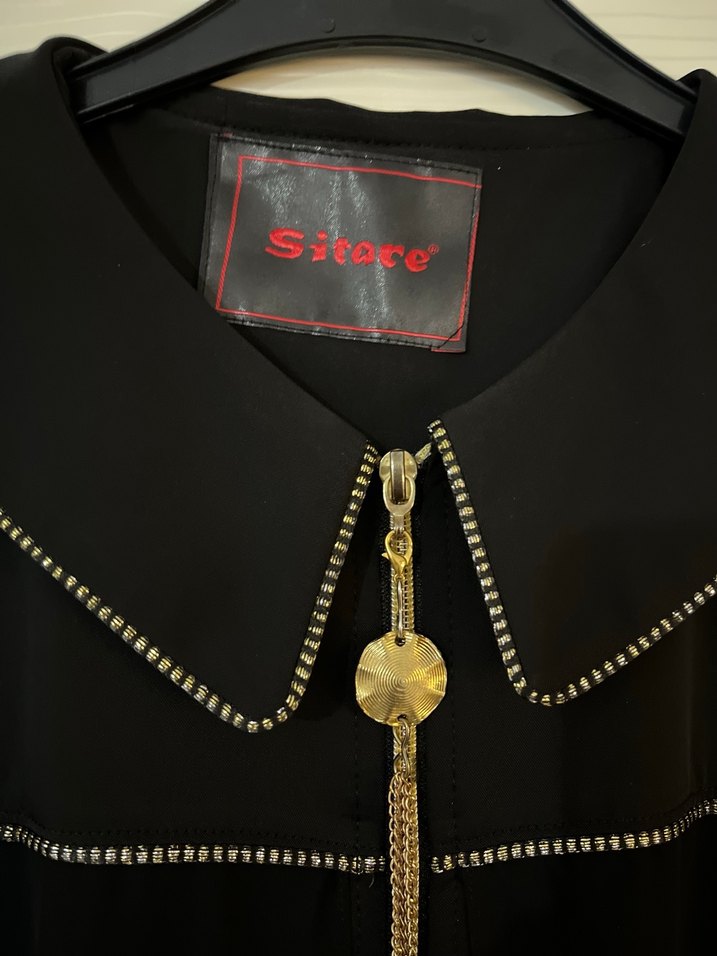 Kadın Siyah ferace - Görsel 4