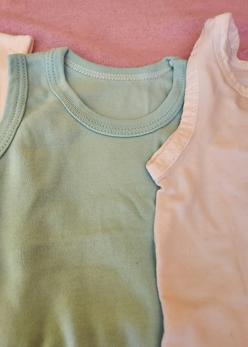 Bebek Erkek Kolsuz Pamuklu zıbın - Görsel 4