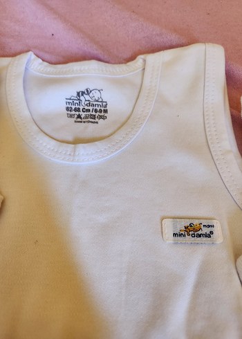 Bebek Erkek Kolsuz Pamuklu zıbın - Görsel 3