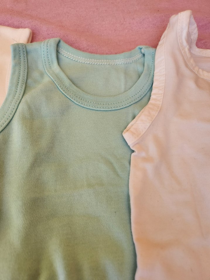 Bebek Erkek Kolsuz Pamuklu zıbın - Görsel 4