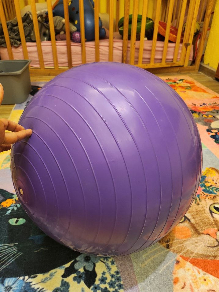 Mor Pilates Topu - Görsel 3