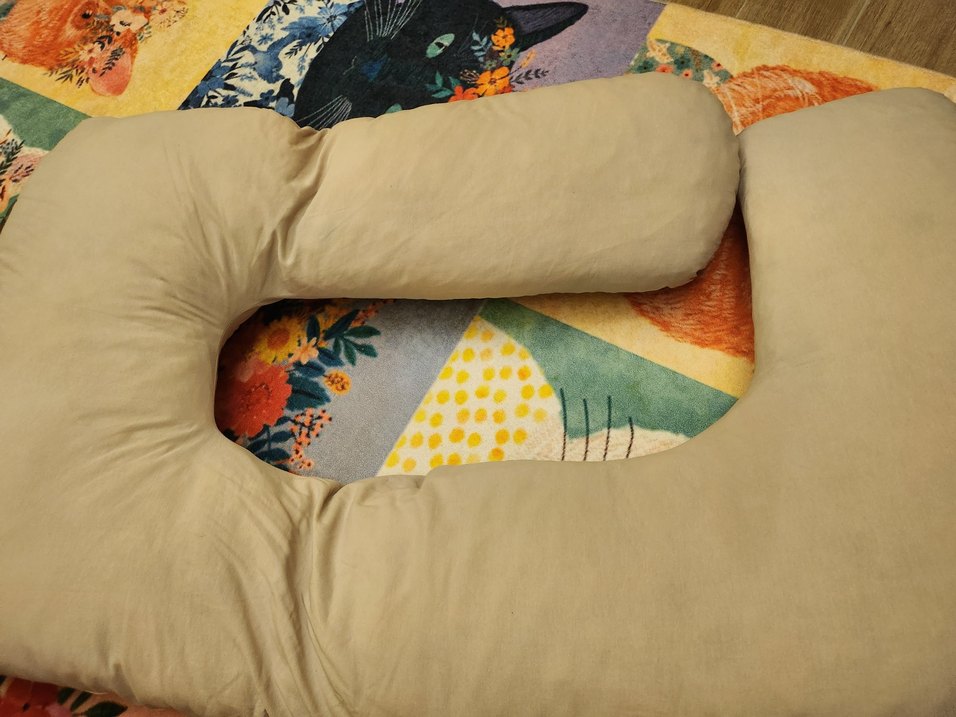 Pastel Çok Renkli Desenli Hamile ve Emzirme Yastığı - Görsel 3