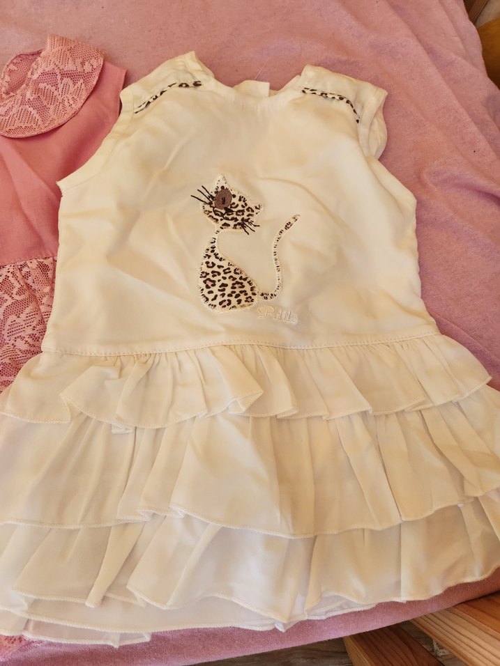 3 adet 9-12 ay bebek elbise - Görsel 4