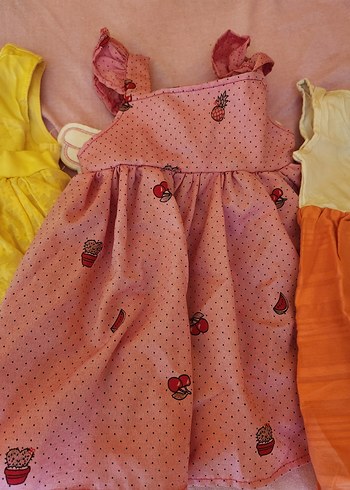 3 adet elbise 9-12 ay - Görsel 4