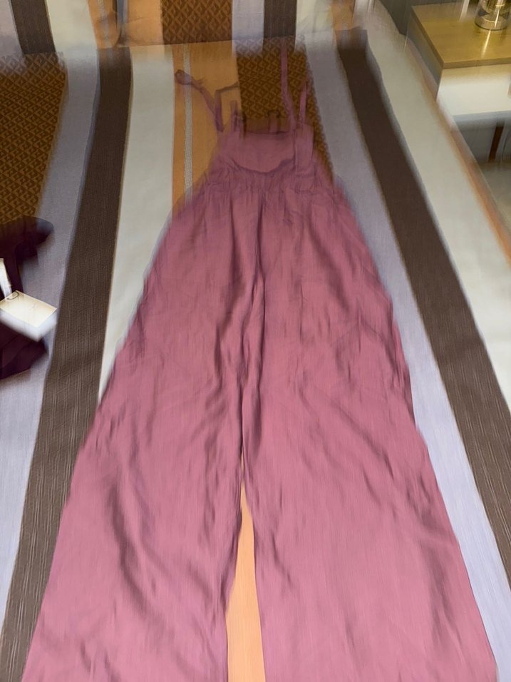 Bordo İnce Askılı Salaş Midi Tulum - Görsel 3