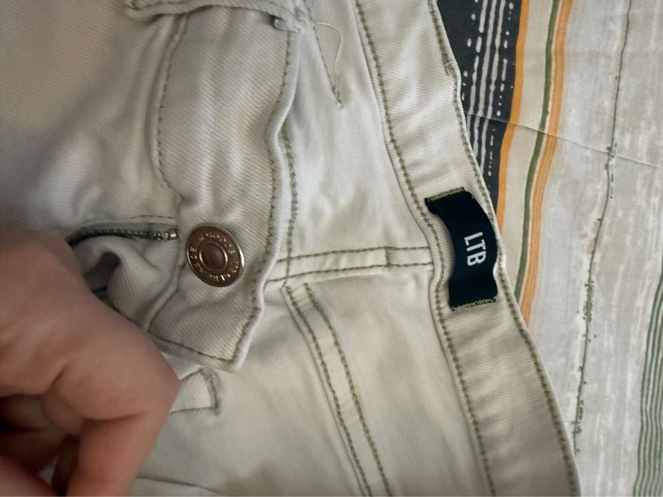 Bej Pamuklu Erkek Rahat Kesim Pantolon - Görsel 2