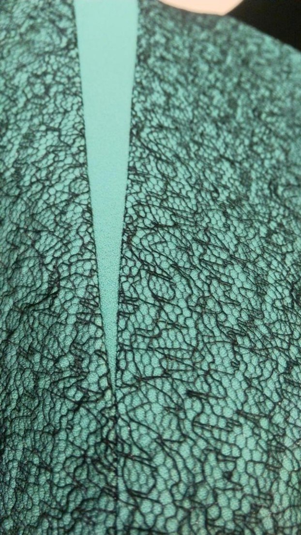 Dantel Detaylı Davet/Ofis Elbisesi - Görsel 5