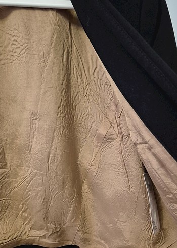 FABRIKA Siyah Kadın Midi Blazer Ceket - Görsel 7