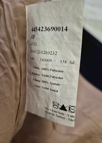 FABRIKA Siyah Kadın Midi Blazer Ceket - Görsel 4