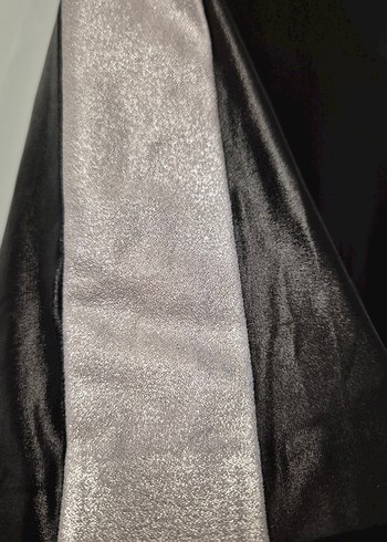 BILSTORE Siyah Parlak Kadın Bluz - Görsel 5