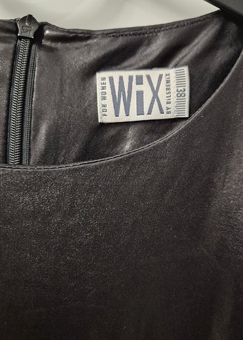 BILSTORE Siyah Parlak Kadın Bluz - Görsel 3