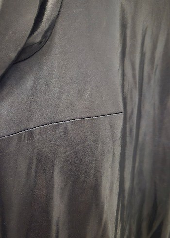 BILSTORE Siyah Parlak Kadın Bluz - Görsel 4