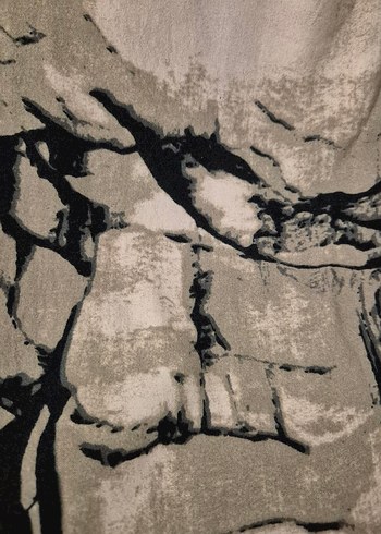 VERO MODA Bej Batik Desenli Kolsuz Uzun Tulum - Görsel 7