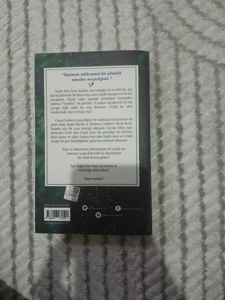 Yeşilin Kızı Anne - L. M. Montgomery - Görsel 3