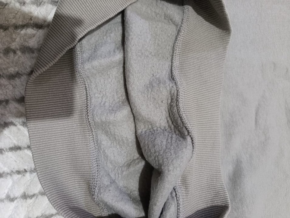 Gri Baskılı Zincir Detaylı Kadın Sweatshirt - Görsel 2