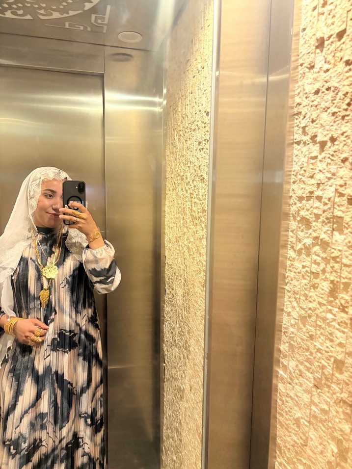 Bohem Stil Uzun Bağlamalı Salaş Elbise - Görsel 2