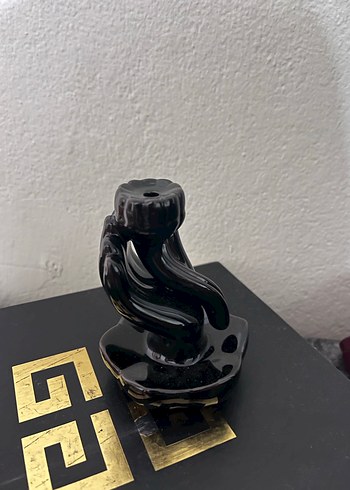 Siyah Seramik Figürin - Görsel 2