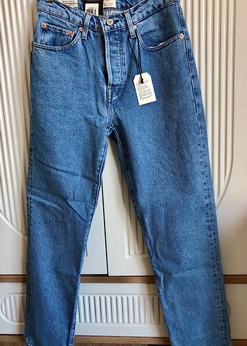 Levis Levi S 501 Cropped Kadin Jean 26 28