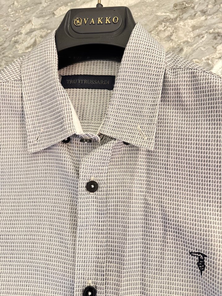 Trussardi jeans gömlek - Görsel 2