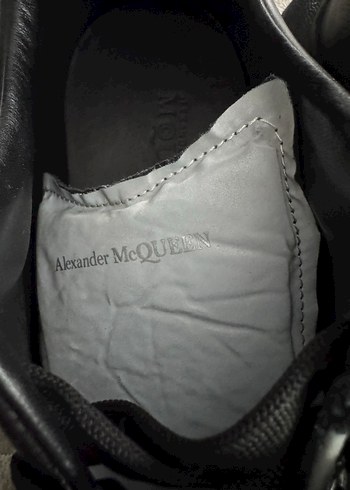 Siyah erkek Alexander McQueen - Görsel 8