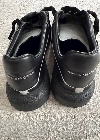 Siyah erkek Alexander McQueen - Görsel 7