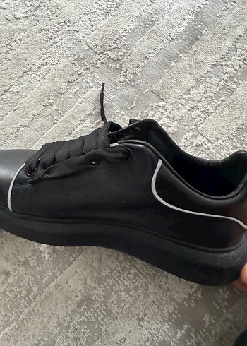 Siyah erkek Alexander McQueen - Görsel 4