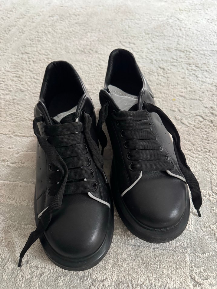 Siyah erkek Alexander McQueen - Görsel 2