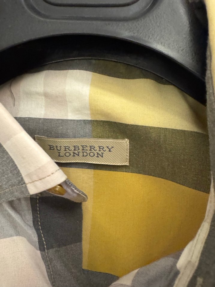 Erkek burberry gömlek - Görsel 3