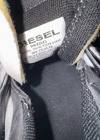 Diesel Siyah Spor Ayakkabı - Görsel 6