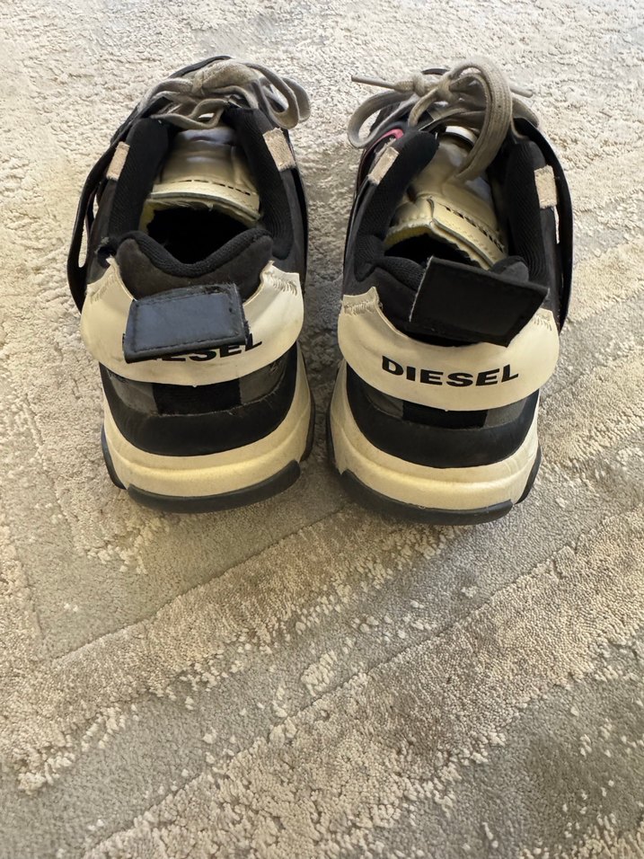 Diesel Siyah Spor Ayakkabı - Görsel 5