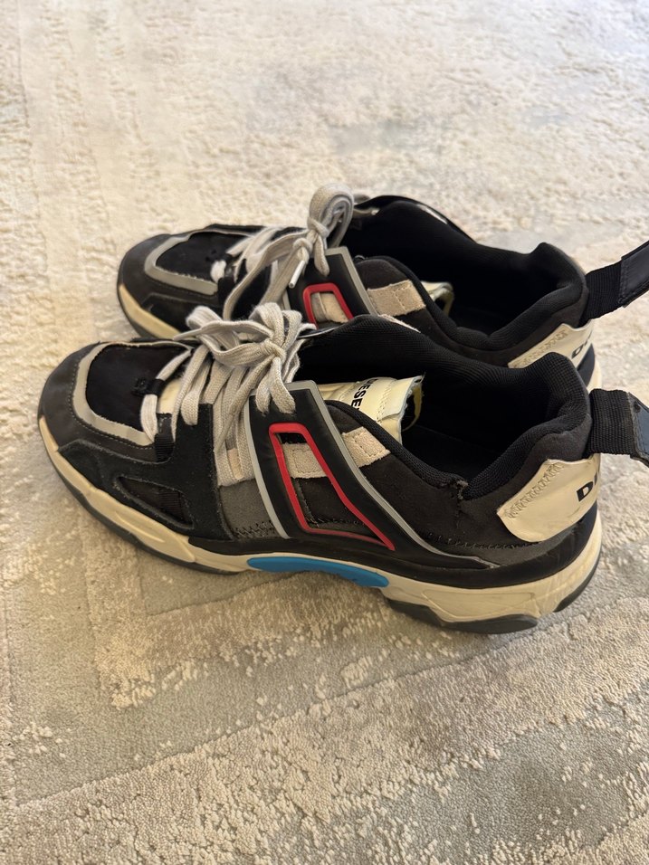 Diesel Siyah Spor Ayakkabı - Görsel 3