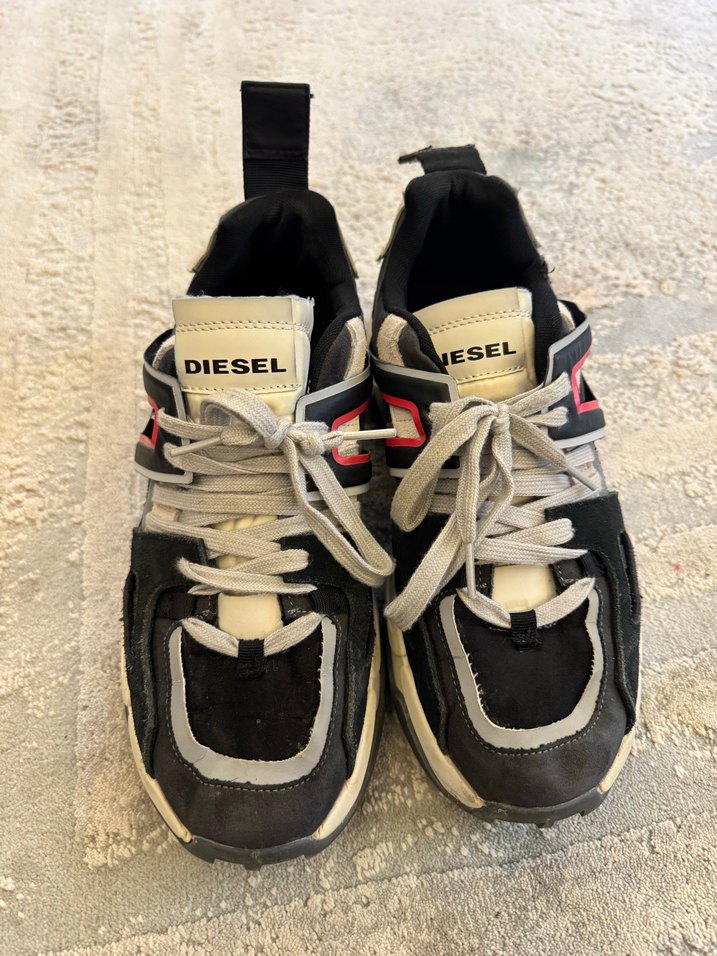 Diesel Siyah Spor Ayakkabı - Görsel 2