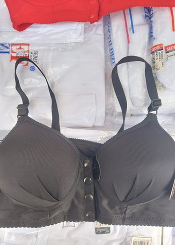 Çıtçıtlı Telsiz Kaplı Sütyen - Görsel 2