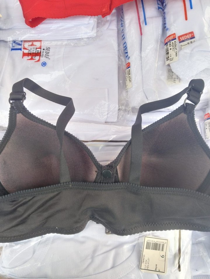 Çıtçıtlı Telsiz Kaplı Sütyen - Görsel 3