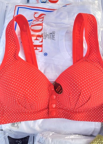 Çıtçıtlı Telsiz Koton Sütyen - Görsel 2