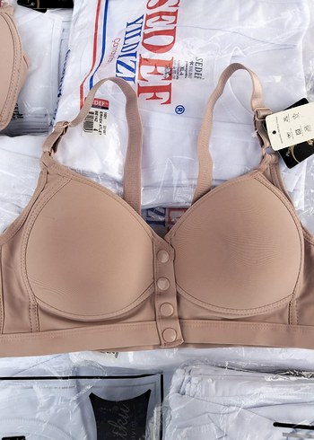 Çıtçıtlı Telsiz Kaplı Sütyen - Görsel 2