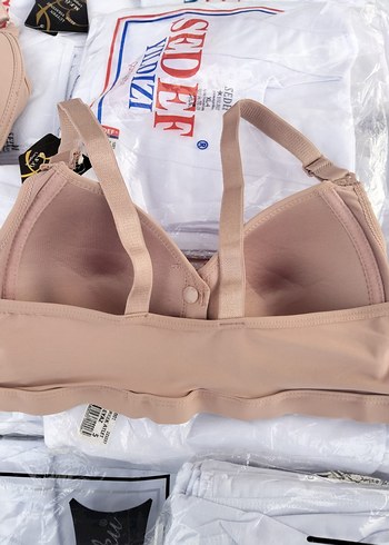 Çıtçıtlı Telsiz Kaplı Sütyen - Görsel 3