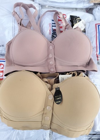 Çıtçıtlı Telsiz Kaplı Sütyen - Görsel 4