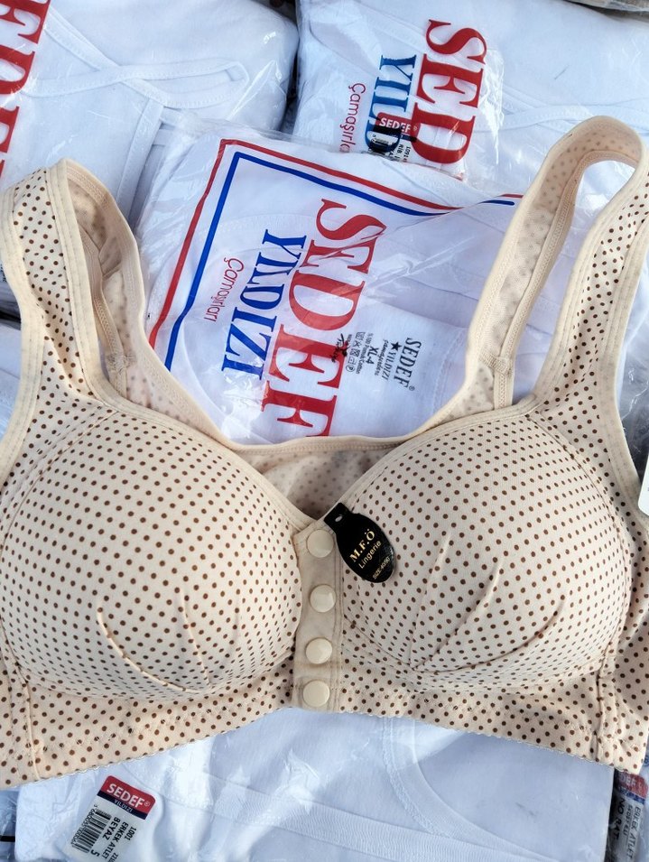 Çıtçıtlı Telsiz Koton Sütyen - Görsel 2