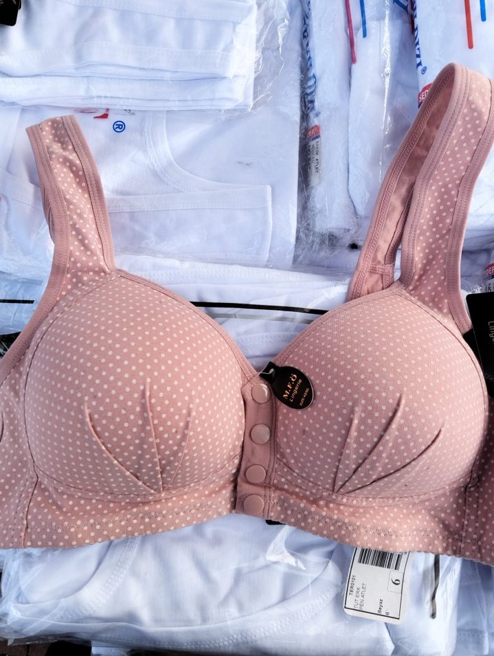 Çıtçıtlı Telsiz Koton Sütyen - Görsel 2