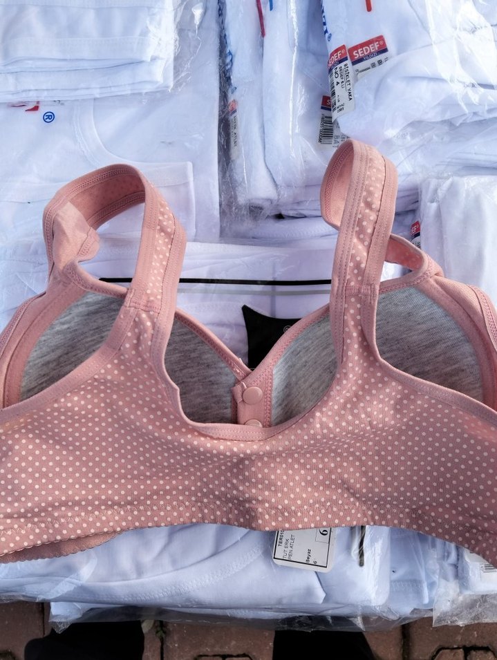 Çıtçıtlı Telsiz Koton Sütyen - Görsel 3