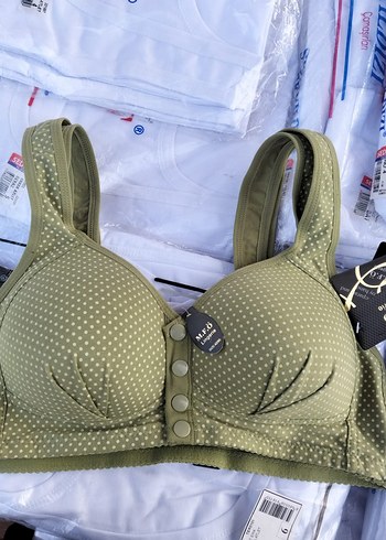 Çıtçıtlı Telsiz Koton Sütyen - Görsel 2