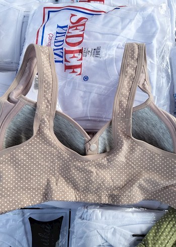 Çıtçıtlı Telsiz Koton Sütyen - Görsel 3