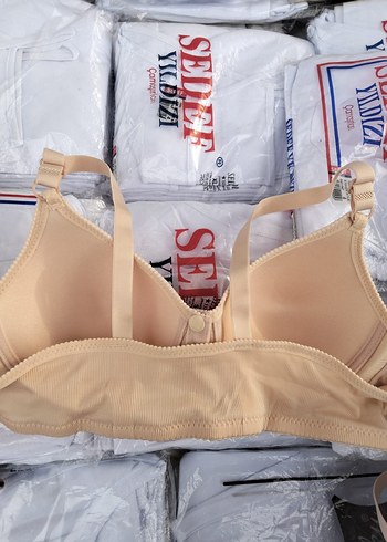 Çıtçıtlı Telsiz Kaplı Sütyen - Görsel 3