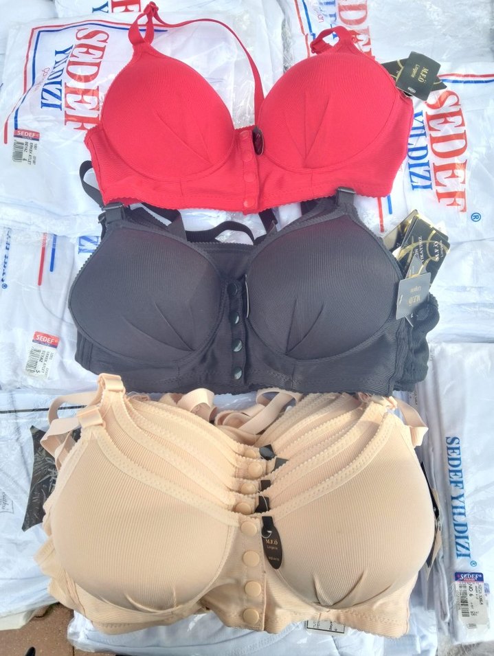 Çıtçıtlı Telsiz Kaplı Sütyen - Görsel 4