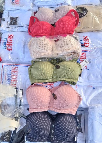 Çıtçıtlı Telsiz Koton Sütyen - Görsel 4