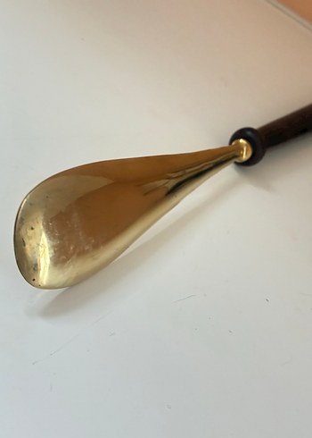 Pirinç  Parlak Ayakkabı Çekeceği - Görsel 2